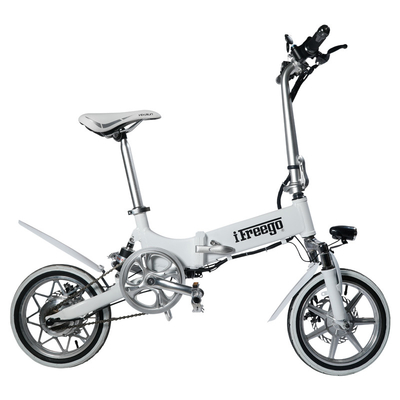 240W 36V 14-calowy Big Tire Składany rower elektryczny dla pań Dostosowany kolor