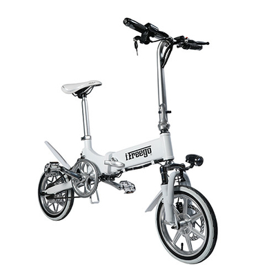 Mini Przenośny rower elektryczny składany / składany rower elektryczny 36V7.8Ah 14 cali