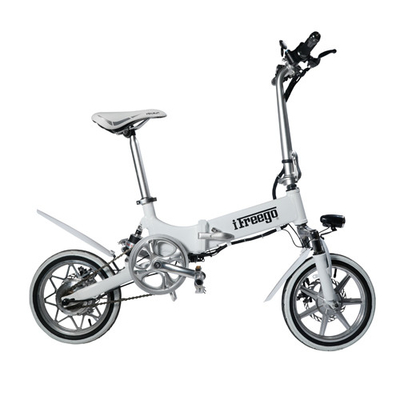 Mini Przenośny rower elektryczny składany / składany rower elektryczny 36V7.8Ah 14 cali