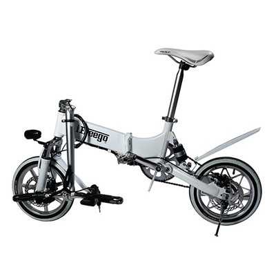 Mini Przenośny rower elektryczny składany / składany rower elektryczny 36V7.8Ah 14 cali